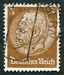 N°484-1933-ALLEM-MARECHAL HINDENBURG-3P-BISTRE/BRUN 