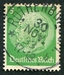 N°444-1932-ALLEM-MARECHAL HINDENBURG-5P-VERT VIF 