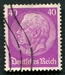 N°456-1932-ALLEM-MARECHAL HINDENBURG-40P-LILAS/ROSE 