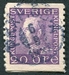 N°0131-1920-SUEDE-GUSTAVE V-20O-VIOLET 