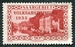 N°182-1934-SARRE-CASERNE VAUBAN-SARRELOUIS-90C-ROUGE/BRIQUE 