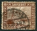 N°086-1922-SARRE-TRANSBORDEUR SUR LA SARRE-15C-BRUN 