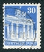 N°56-1948-ALLEMBI-PORTE DE BRANDEBOURG-BERLIN-30P-BLEU 