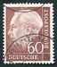 N°0071B-1953-ALL FED-PRESIDENT THEDORE HEUSS-60P-BRUN/LILAS 