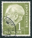 N°0072-1953-ALL FED-PRESIDENT THEDORE HEUSS-1DM-OLIVE 