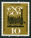N°0218-1960-ALL FED-125E ANNIV CHEMINS DE FER-10P 