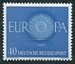 N°0212-1960-ALL FED-EUROPA-40P-BLEU ET BLEU CLAIR 