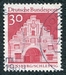 N°0386-1967-ALL FED-EDIFICES-NORDENTOR-FLENSBURG-30P-ROUGE 