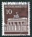 N°0368-1966-ALL FED-EDIFICES-PORTE DE BRANDEBOURG-BERLIN-10P 