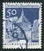 N°0394-1967-ALL FED-EDIFICES-CHATEAU D'ELLWANGEN-50P-BLEU  