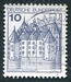 N°0762-1977-ALL FED-CHATEAUX-GLUCKSBURG-10P-LILAS/GRIS 