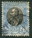 N°087-1905-SERBIE-PIERRE 1ER KARAGEORGEVICH-25P-BLEU 