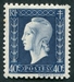N°0684-1945-FRANCE-MARIANNE DE DULAC-40C-BLEU/NOIR 