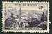 N°0916-1951-FRANCE-PIC DU MIDI ET OBSERVATOIRE-40F-VIOLET 