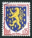 N°1354-1962-FRANCE-ARMOIRIES-NEVERS-15C 