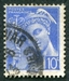 N°0546-1942-FRANCE-TYPE MERCURE-10C-OUTREMER 