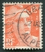 N°0885-1951-FRANCE-MARIANNE DE GANDON-12F-ORANGE 