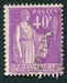 N°0281-1932-FRANCE-TYPE PAIX-40C-LILAS 