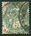 N°0111-1900-FRANCE-TYPE BLANC-5C-VERT 