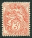 N°0109-1900-FRANCE-TYPE BLANC-3C-ORANGE 