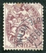 N°0108-1900-FRANCE-TYPE BLANC-2C-BRUN LILAS 