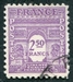 N°0626-1944-FRANCE-ARC DE TRIOMPHE DE L'ETOILE-2F50-VIOLET 