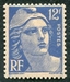 N°0812-1948-FRANCE-MARIANNE DE GANDON-12F-OUTREMER 