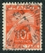 N°086-1946-FRANCE-TYPE GERBES-10F-ROUGE/ORANGE 