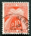 N°091-1960-FRANCE-TYPE GERBES-10C-ORANGE 