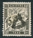 N°016-1881-FRANCE-TYPE DUVAL-15C-NOIR 