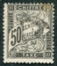N°020-1881-FRANCE-TYPE DUVAL-50C-NOIR 