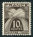 N°067-1943-FRANCE-TYPE GERBES-10C-SEPIA 