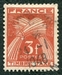 N°083-1946-FRANCE-TYPE GERBES-3F-ROUGE/BRUN 