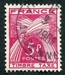 N°085-1946-FRANCE-TYPE GERBES-5F-ROSE/LILAS 