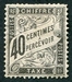 N°019-1881-FRANCE-TYPE DUVAL-40C-NOIR 