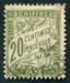 N°031-1893-FRANCE-TYPE DUVAL-20C-OLIVE 