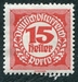 N°077-1919-AUTRICHE-15H-ROUGE 