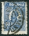 N°0300-1919-ROUMANIE-FERDINAND 1ER-10L-BLEU 