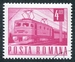 N°2364-1967-ROUMANIE-TRANSPORTS-TRAIN-4L-ROSE 