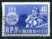 N°1897-1963-ROUMANIE-PAYSAN ET TRACTEUR-40B-OUTREMER 