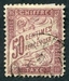 N°037-1893-FRANCE-TYPE DUVAL-50C-LILAS 