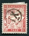 N°033-1893-FRANCE-TYPE DUVAL-30C ROUGE CARMINE 