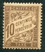 N°029-1893-FRANCE-TYPE DUVAL-10C-BRUN 