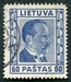 N°357-1936-LITUANIE-PRESIDENT SMETONA-60C-OUTREMER 