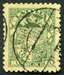 N°178-1931-LETTONIE-ARMOIRIES-10S-VERT S/JAUNE 