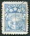 N°127-1927-LETTONIE-ARMOIRIES-30S-BLEU 