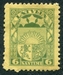 N°123-1927-LETTONIE-ARMOIRIES-6S-VERT S/JAUNE 