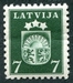 N°251-1940-LETTONIE-ARMOIRIES-7S-VERT 