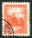 N°201-1934-LETTONIE-CHATEAU DU PRESIDENT-3S-ROUGE ORANGE 