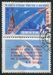 N°2402-1961-RUSSIE-FUSEE EN VOL ET KREMLIN-6K 